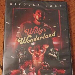 Willy's Wonderland Dvd (Mass) (DVD) Movie Nicholas Cage Disc Video